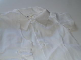 A1 Strasburg Baby Toddler Boy White Jon Jon Shirt Set Size 18 Months
