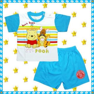 Winnie The Pooh Outfit Set Age 9 12 Months 2 3 Years Baby Girls Boys Clothes
