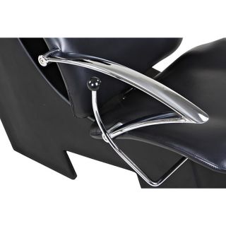New Sturdy Black Salon Shampoo Chair Bowl Unit Su 06