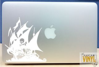 Pirate SHIP Vinyl MacBook Laptop Decal Sticker