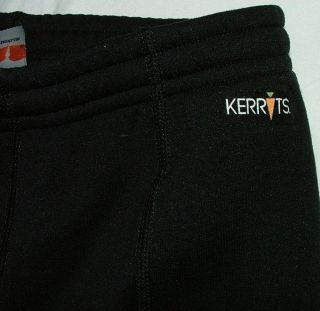 Kerrits Black Fleece Riding Pants Kids Girls Size Medium M Kneepatch Tights