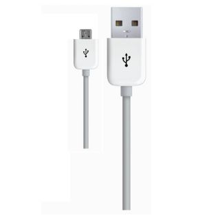 White Micro USB Data Charge Sync Cable for Vodafone 355 Mobile