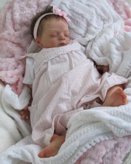Doves Nursery True to Life Newborn Reborn Baby Girl Lilian Gudrun Legler