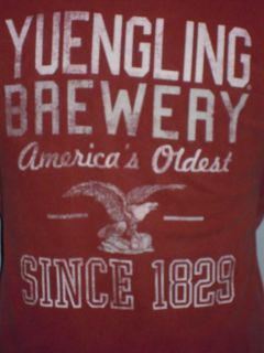 Yeungling Brewery America's Oldest Since 1829 Vintage Look Beer T Shirt XXL