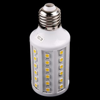 E27 220V 9W Warm White 60 LED 5050 SMD Screw Corn Light Bulb Lighting Lamp