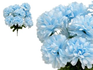 56 Chrysanthemum Mums Balls Silk Wedding Flowers Centerpieces Bouquets 4 Bush