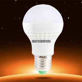 E27 5W LED Bulb Warm White 3500K High Power Globe Light Office Home Use 220V