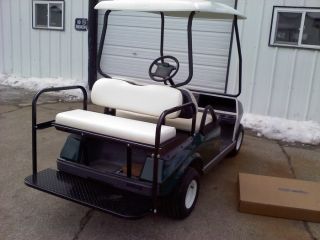 Club Car DS Golf Cart Flip Back Rear Seat Kit Cargo Bed