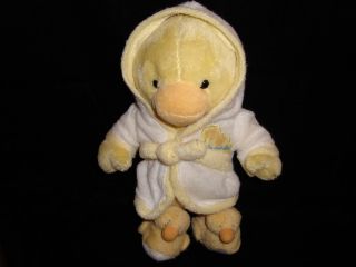 Just One Year Carters Yellow Baby Cuddles Duck Plush 10