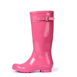 Candy Colors Women's Fashion Rain Boots Tall Canister Woman Boots Overshoes
