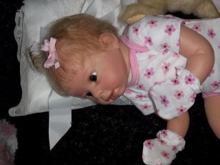 Adorable Amelie from Cradle Kit Linda Murray Reborn Baby Girl