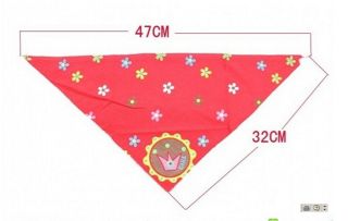 5X New Baby Bib Bandana Handkerchief Small Triangle Wrap Scarf Boy Girl Cotton
