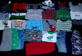 Spring Winter Boy Clothes Lot Toddler Baby Outfit Pant Shirt Gymboree 24 18 24