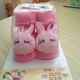 2013 Hot Unisex Cartoon Newborn Baby Non Slip Socks Slipper Shoes Boots WZ01C