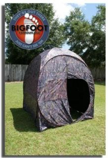 Bigfoot Hunting Blind Camo Pop Up Camouflage Tent XXL