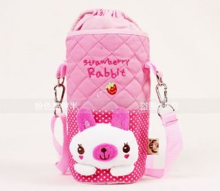 Korean Cute Animal Baby Universal Bottle Holder Warmer Cooler Bag Carrier