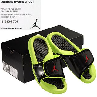 Nike Jordan Hydro 2 GS Big Kids Boys Shoes Sandals Slides Slippers Size 6