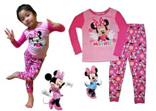Baby Boy Girl Cartoon Character Snug Fit Pajamas Woody Dora Minnie Cars Jake
