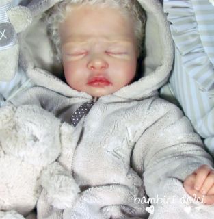 Bambini Dolci Gorgeous Fake Baby Boy Reborn Doll by Laura Lee Eagles