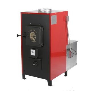 Fire Chief 100 000 BTU Indoor Wood Coal Burning Forced Air Furnace