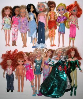 Fashion Doll Lot Barbie Poison Ivy Lisa Frank Baby Spice