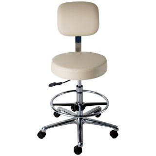 CL23 New Medical Dental Salon Tattoo Stools Chairs with Back 7 Vinyl Colors