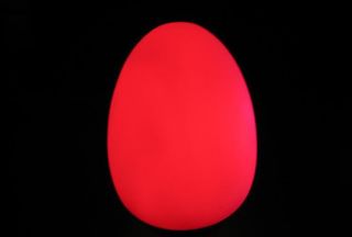 Colorful Luminous Egg Shaped LED Night Light Home Bedside Energy Saving Lamps