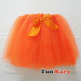 Girl Baby Ballet Tutu Party Skirt Pettiskirt Rainbow BB