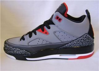Nike Air Jordan Son of Mars Low GS Women Boys Trainer Cement Grey Black Fire Red