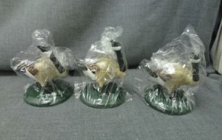 New Lot 6 Byers Choice Carolers Geese Canadian GOOSE Christmas Accessory 5"