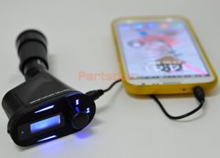 Car Kit  Player Wireless FM Transmitter Modulator USB SD MMC LCD with Remote