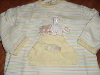 Little Wonders 1 Piece Outfit Used Infant Baby Girl Clothing Clothes 6 9 Months
