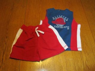 UR It Shorts Outfit Set Used Infant Baby Boy Clothing Clothes Size 12 Months