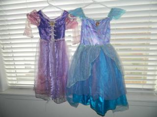 Huge Girls All Disney Princess Dress Up Costume Lot Sz 4 6 Pocahontas Tangled