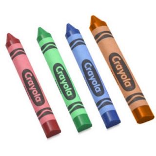 Vintage 8 Jumbo Fluorescent Crayola Crayons No 38F RARE on PopScreen