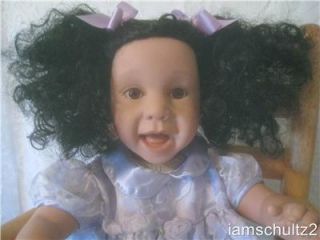 Adorable Apple Valley Pat Secrist Goodie Big 22" Toddler Baby Doll Reborn Her