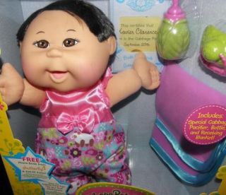 New Cabbage Patch Babies Asian Boy in Girl Clothes Clarence Kids Factory Error