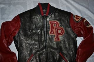 Pelle Pelle Mens Leather Jacket Black Sienna 42 Brand New Authentic 21268
