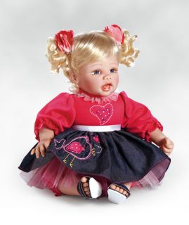 Real Life Baby Doll Baby Ava 20" Caressalyn Vinyl by Paradise Galleries