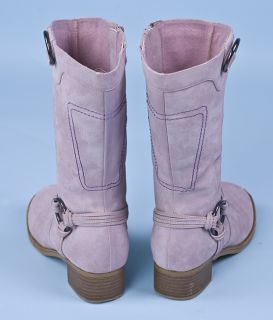 Esprit Stomper Lavender Purple Lilac Boots Girls 2M