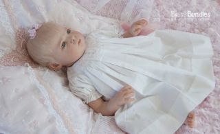 Bitsy Bundles Reborn Sabrina Gorgeous Lifelike Baby Girl Doll by Reva Schick