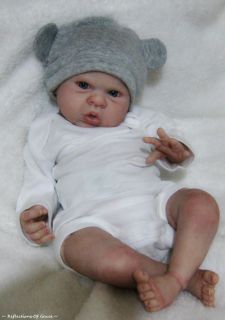 Reborn Boy Newborn Baby Doll Paci Elliot Oarb Rog