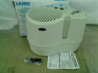 Lasko 1128 9 Gallon Evaporative Recirculating Humidifier