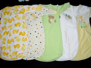 Used Baby Unisex 0 3 0 9 Months Sleep Sack Gown Sleeper Boy or Girl Clothes Lot