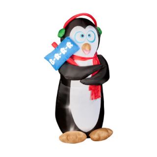 Gemmy Industries Airblown Animated Shivering Snowman