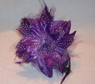 Silk Flower Feathers Baby's Breath Jaw Claw 2278 Available in 7 Colors