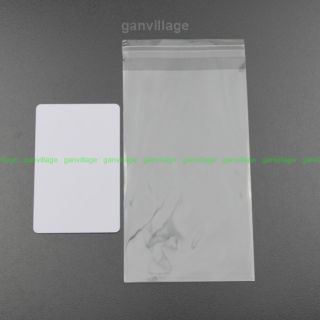 100 Lot Pcs Clear Self Adhesive Seal Plastic Jewelry Retail Packing Bags 8x14cm