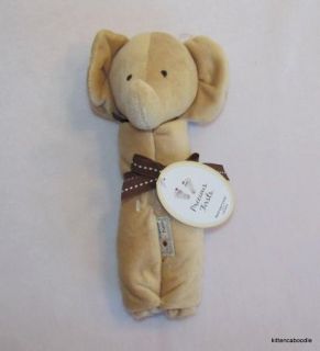 New Carters Precious Firsts Tan Elephant Baby Rattle Security Blanket Target