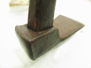 Antique Hand Forged Small Bowl Adze Axe Blacksmith Made Chair Maker Tool Sharp