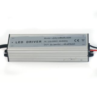 60W Watt High Power LED Driver AC85V 265V 50 60Hz Waterproof